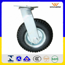 240mm Heavy duty pneumatic caster wheel 8 inch